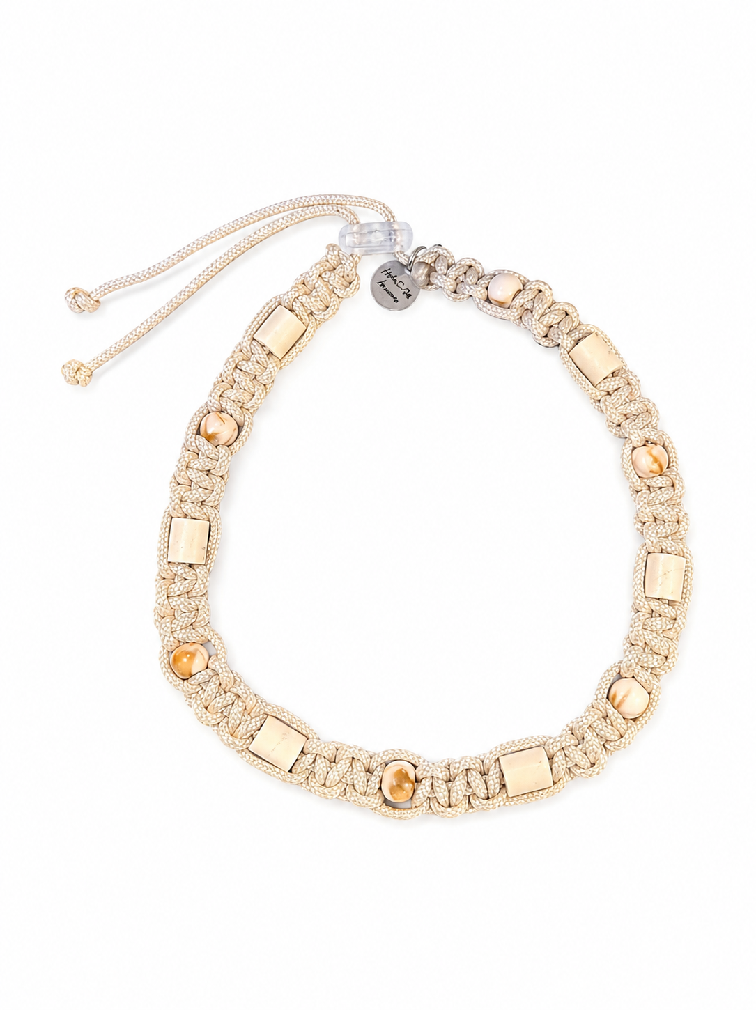 EM-Keramik Zeckenschutz Halsband Beige