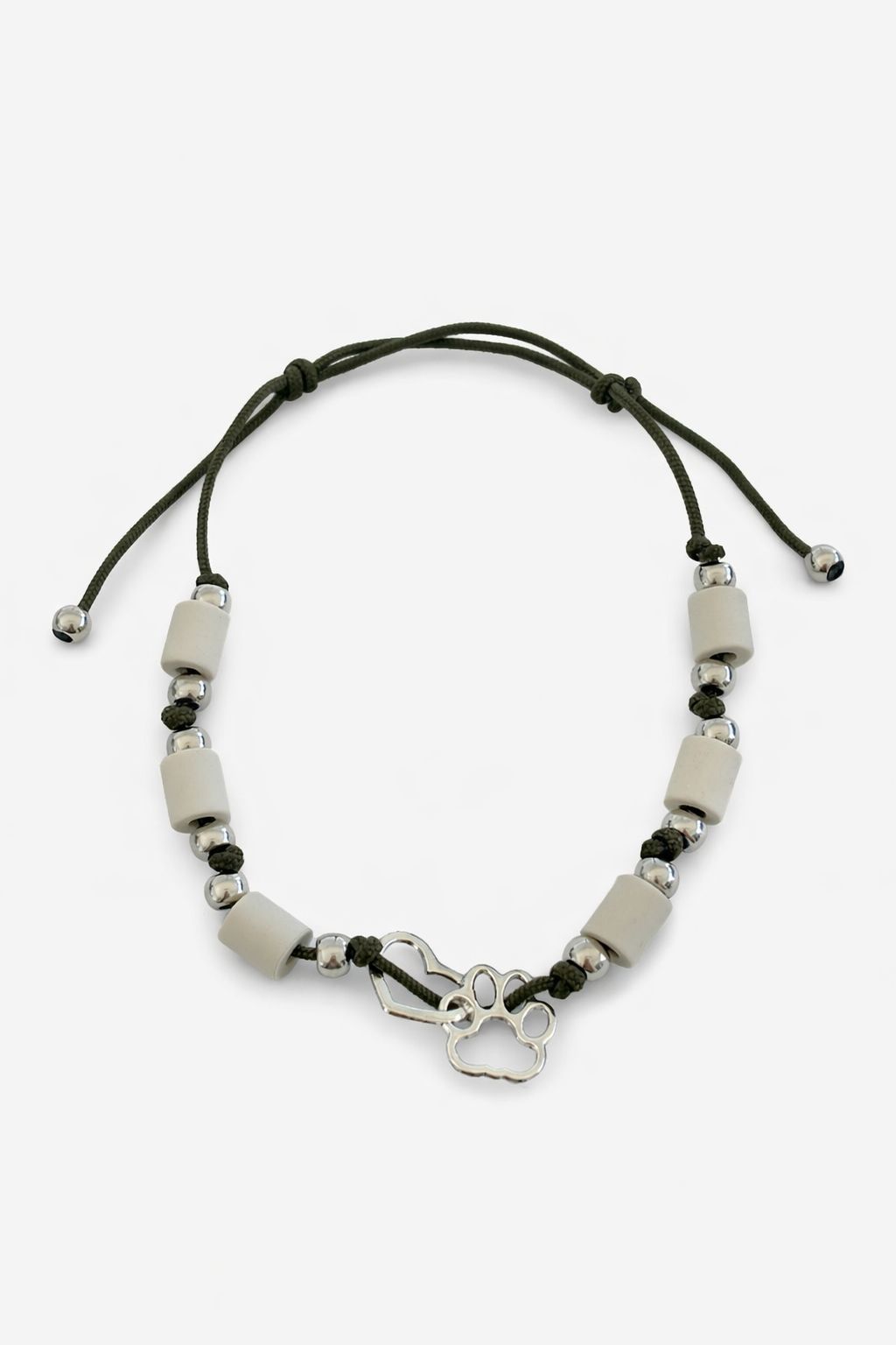 WauRoyale Olive EM-Keramik-Zeckenschutz-Halsband