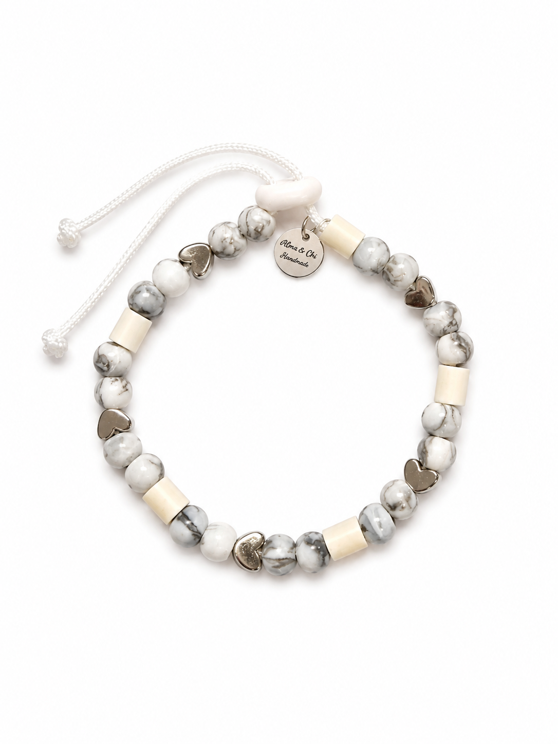 Wau Royale Silver Heart EM-Keramik-Zeckenschutz-Halsband