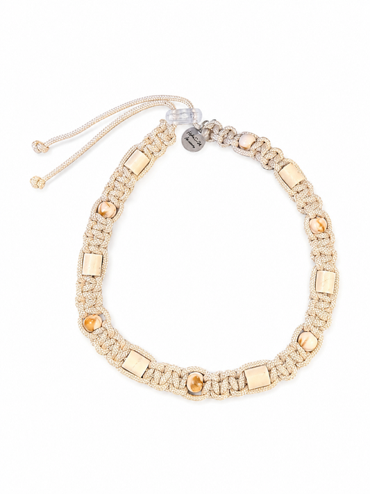 EM-Keramik Zeckenschutz Halsband Beige