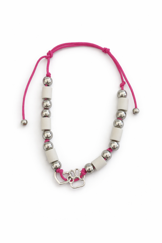 WauRoyale Rosé EM-Keramik-Zeckenschutz-Halsband