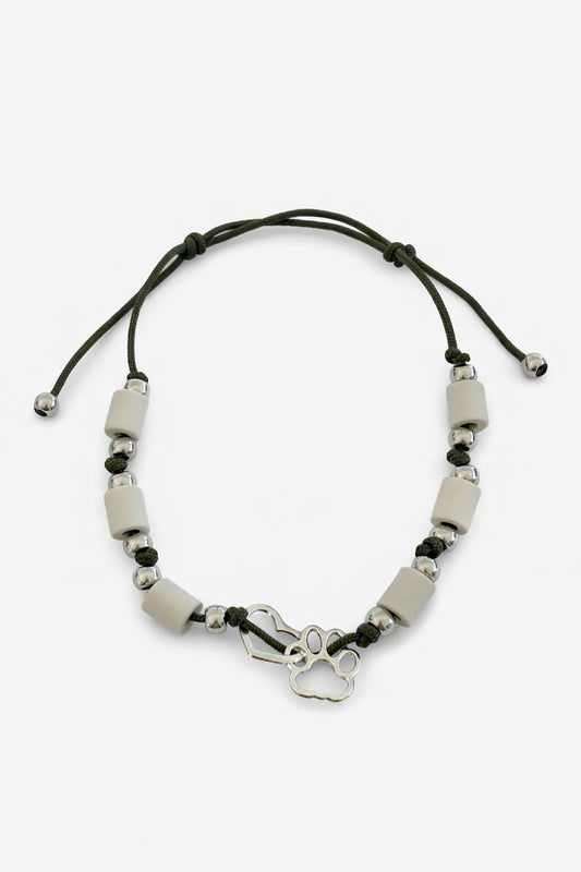 WauRoyale Olive EM-Keramik-Zeckenschutz-Halsband