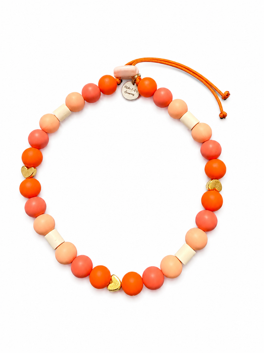 Sunset Bubble EM-Keramik-Zeckenschutz-Halsband