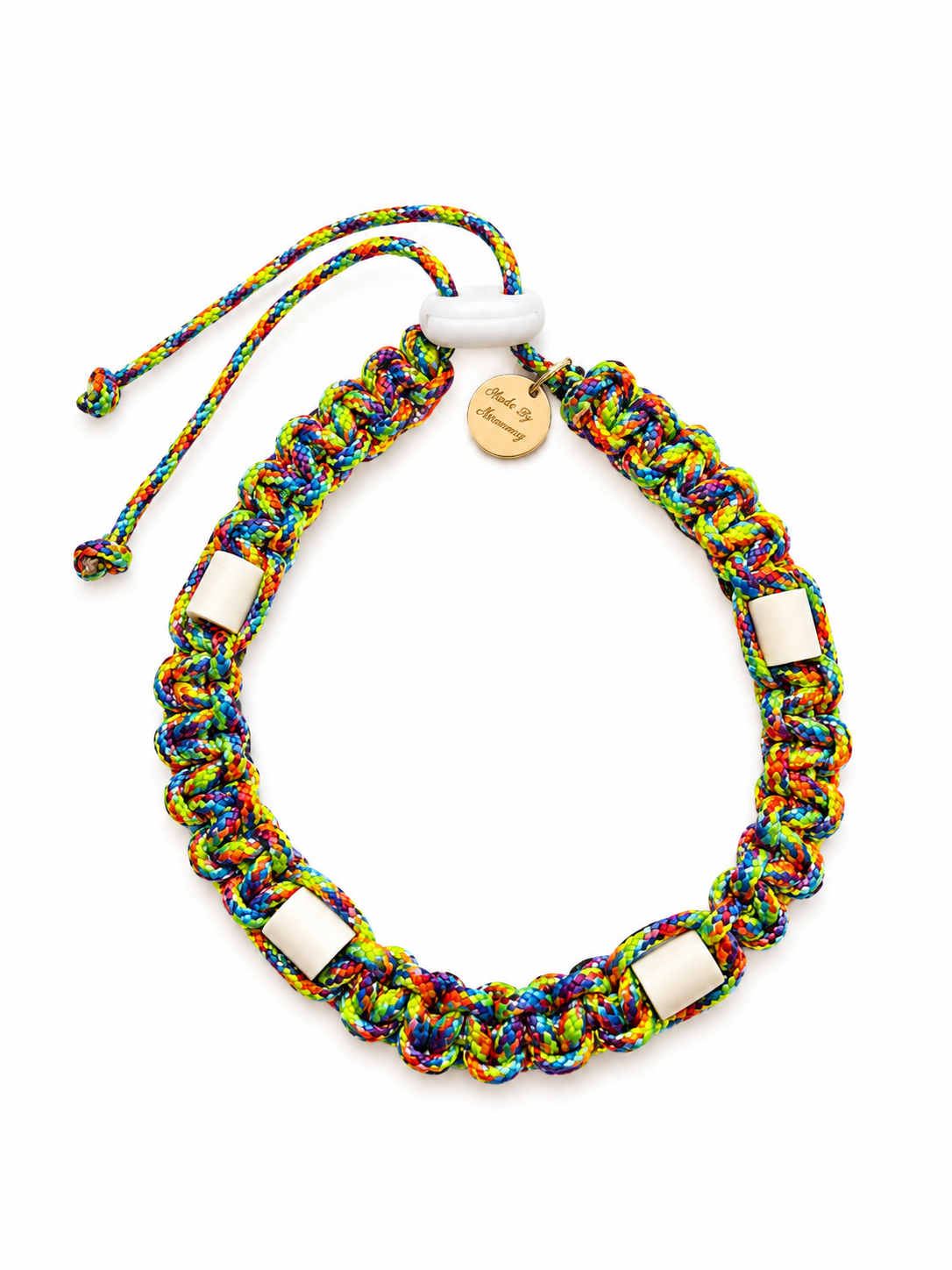 EM-Keramik Zeckenschutz-Halsband Rainbow